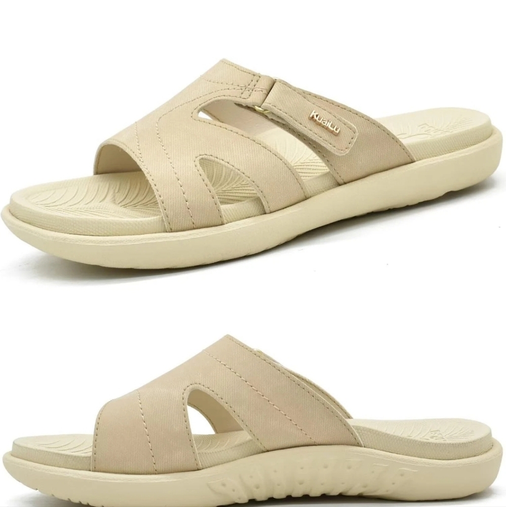 NEW KuaiLu Womens Orthotic Lightweight Sandals Size 11